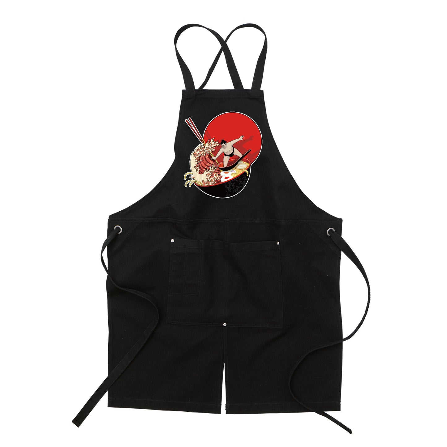 The sumo surfer apron