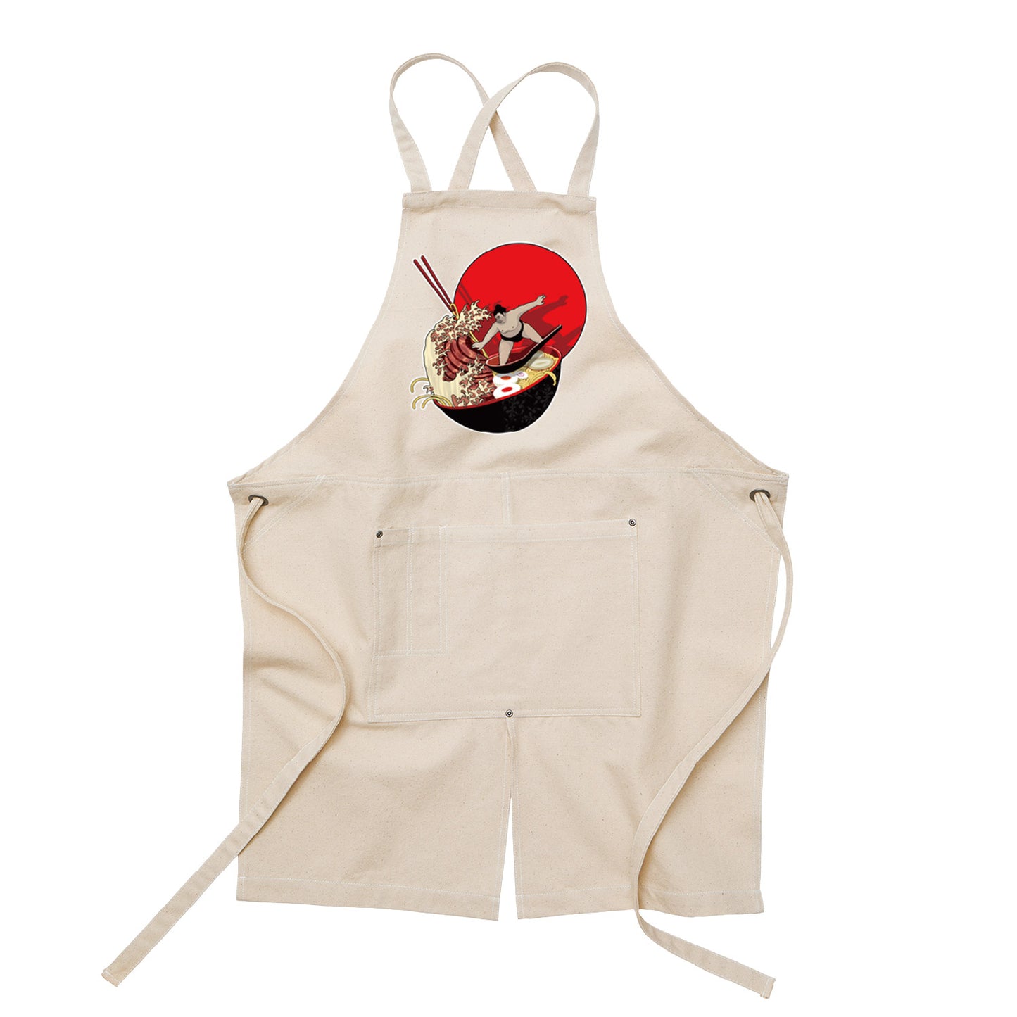 The sumo surfer apron