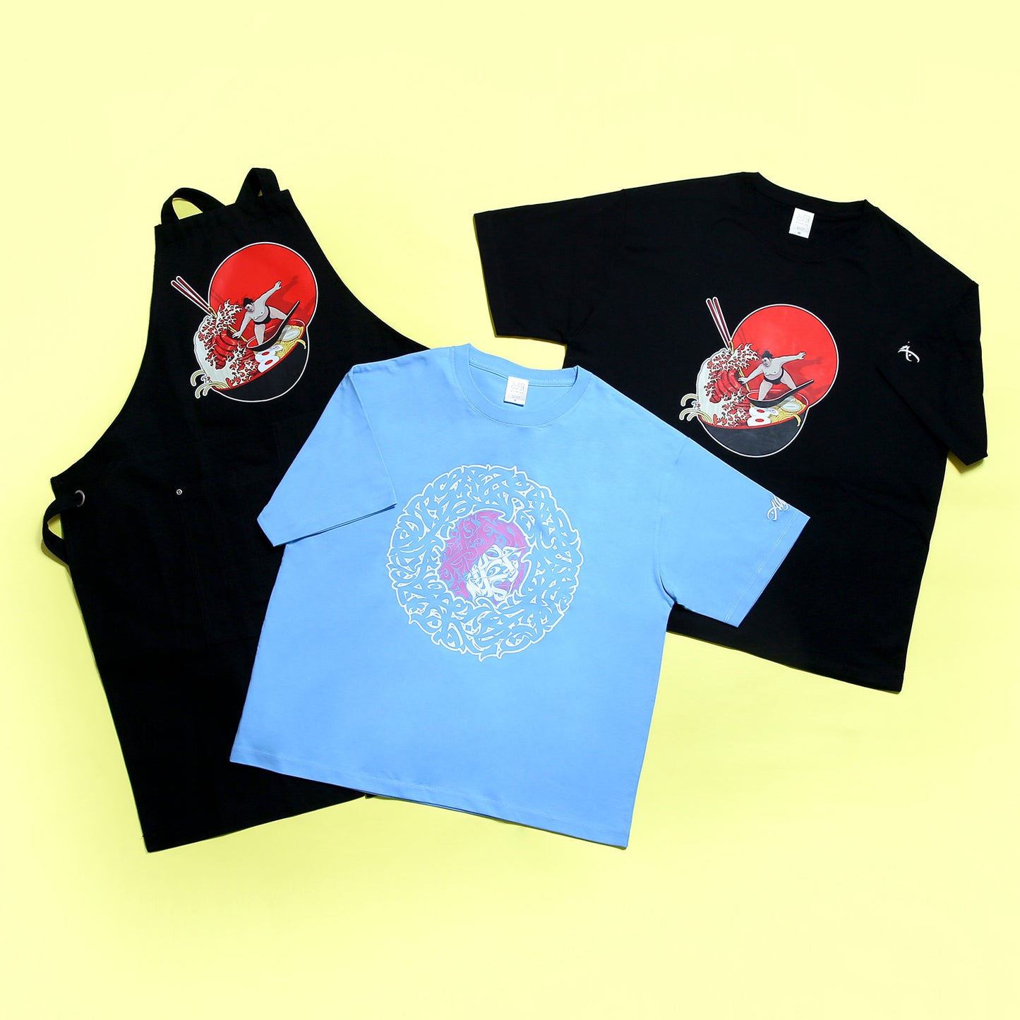 The sumo surfer apron