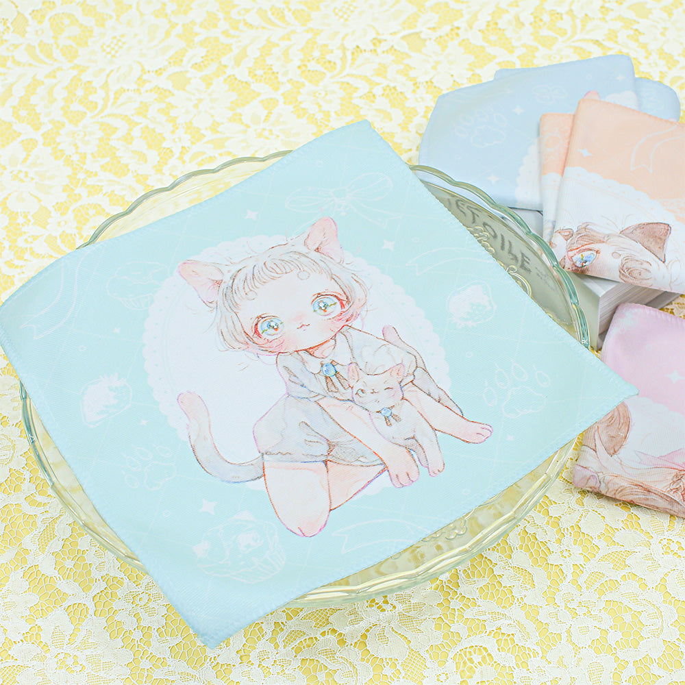 Hand towel (Russian blue)