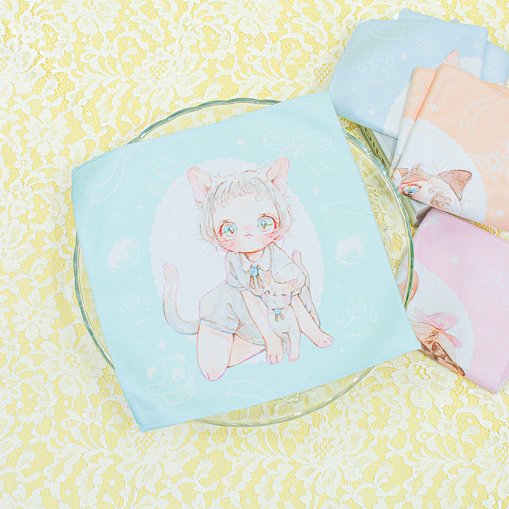 Hand towel (Russian blue)