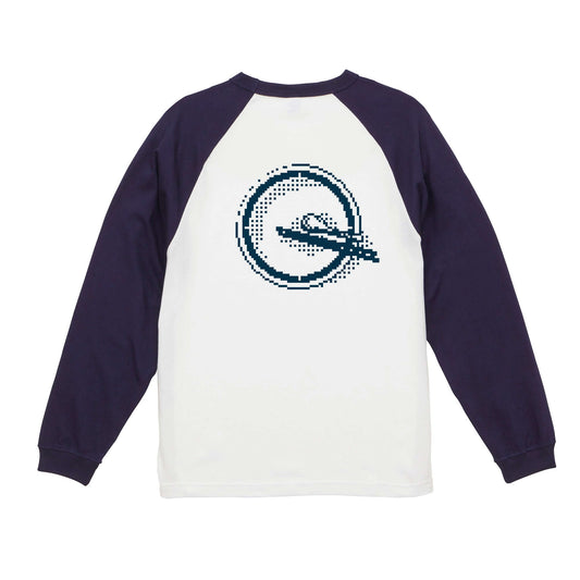 Raglan long sleeve T-shirt