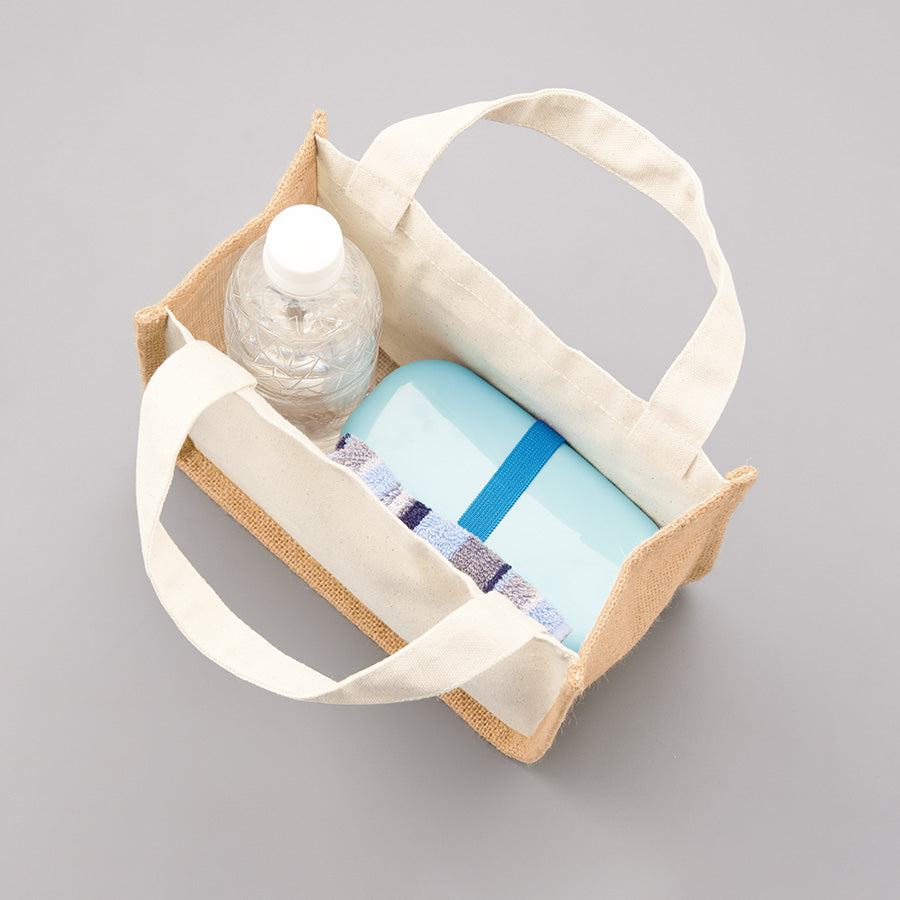 ジュート&キャンバスコンビトートS