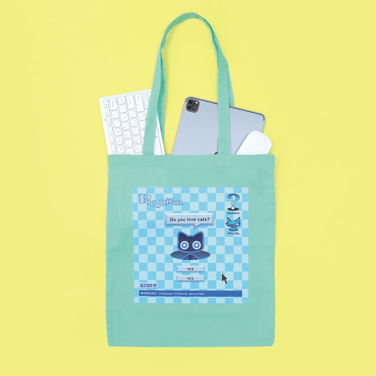 「Do You Love Cats?」トートバッグ