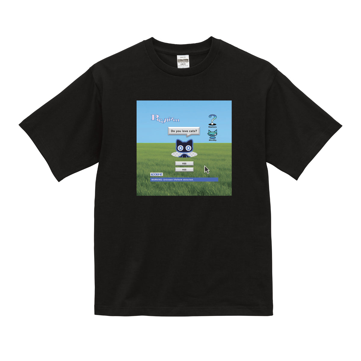 「Do You Love Cats?」Tシャツ①