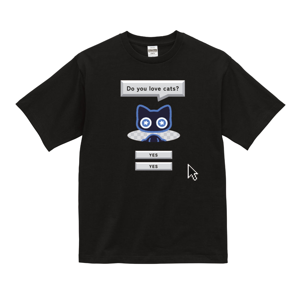 「Do You Love Cats?」Tシャツ②