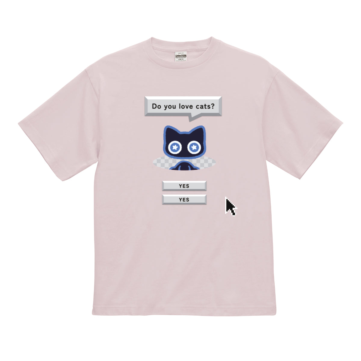 「Do You Love Cats?」Tシャツ②