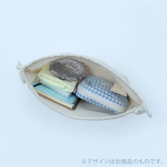 どっちりうさぎ巾着ポーチM