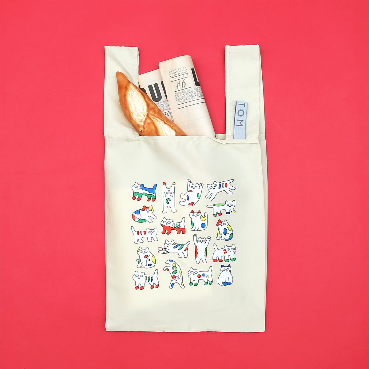 ネコたちエコバッグ