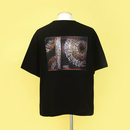 ビックシルエット壁画Tシャツ