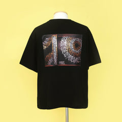 ビックシルエット壁画Tシャツ