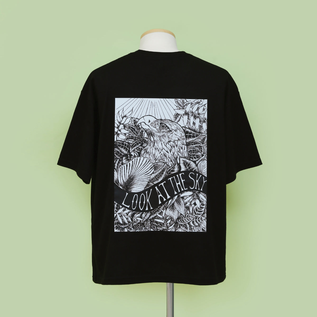 ビックシルエットTシャツ(鷹)