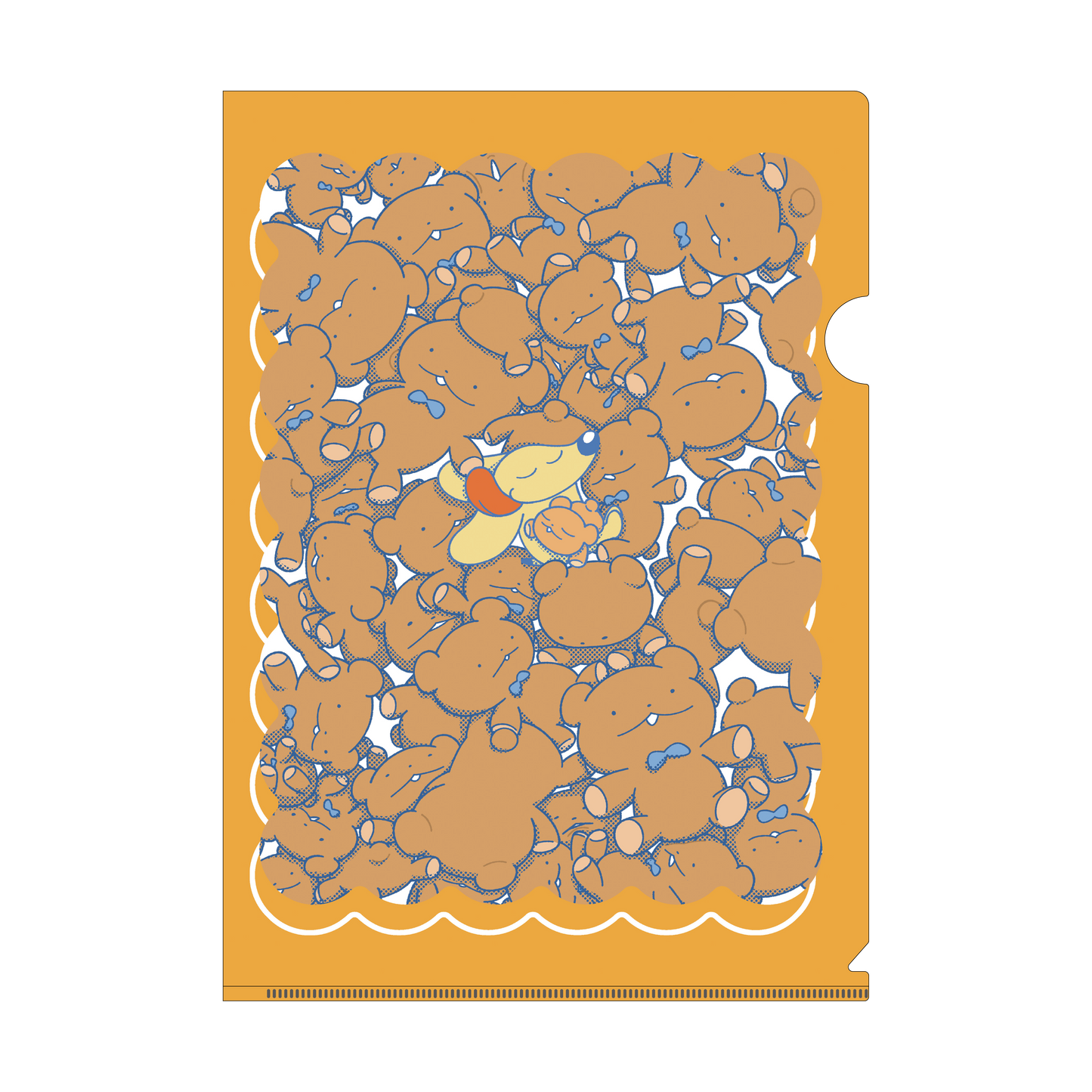 タレくまA4クリアファイル