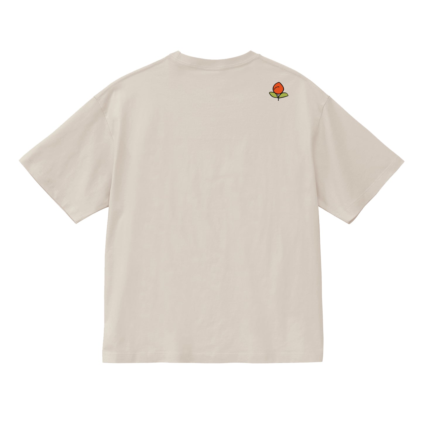 花ペンギン-のんびりTシャツ-