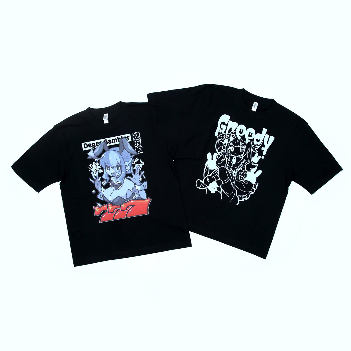 ゾンビちゃん貪欲Tシャツ