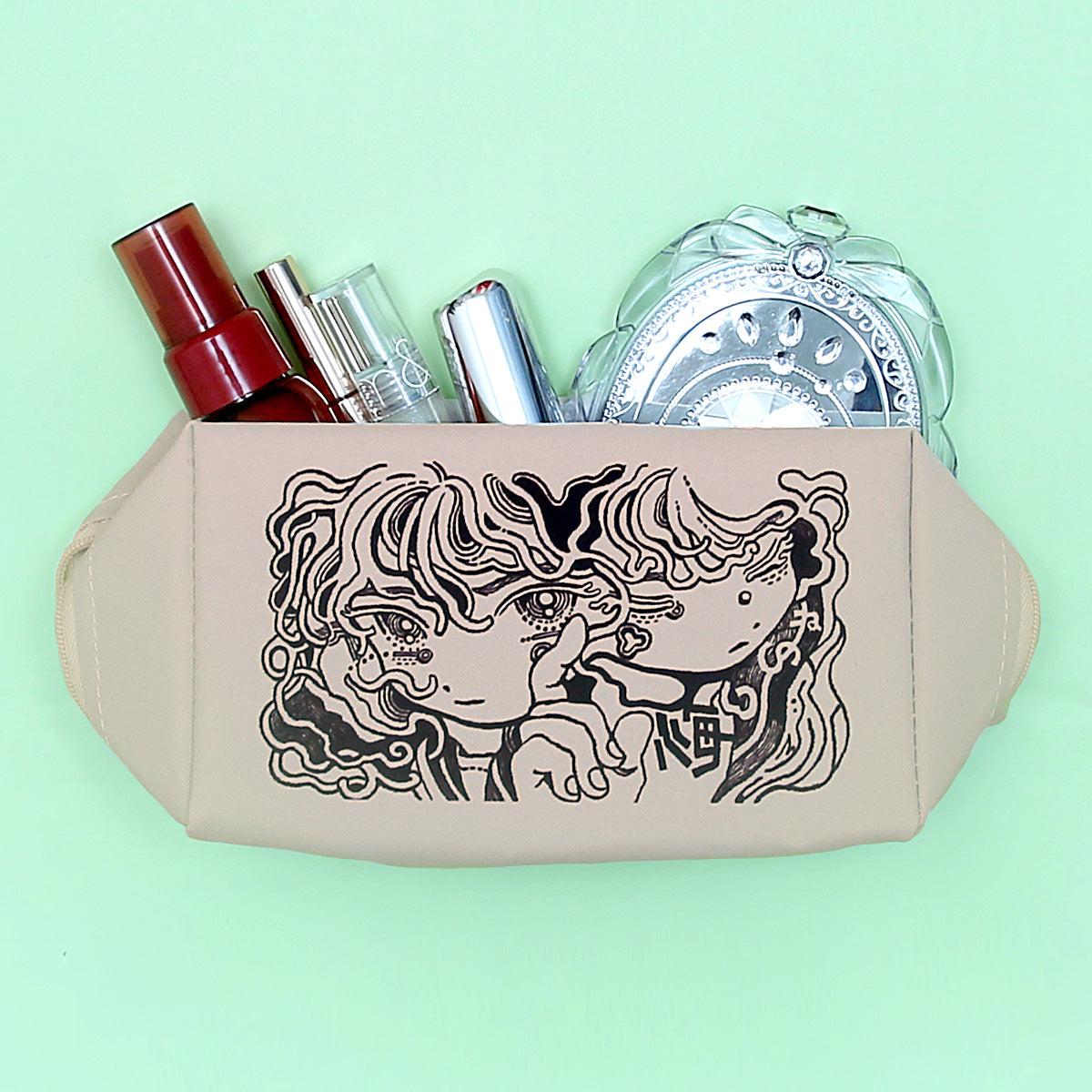 スクエアポーチ