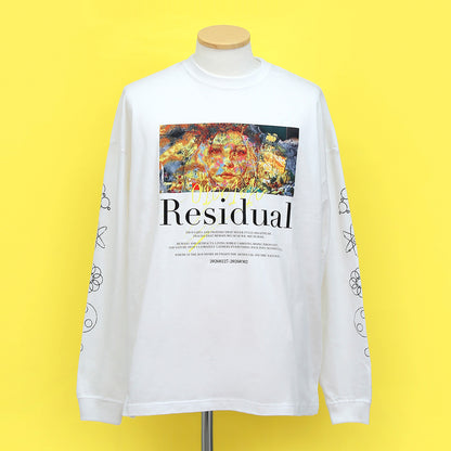 「Residual」ビッグシルエットロングTシャツ