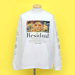「Residual」ビッグシルエットロングTシャツ