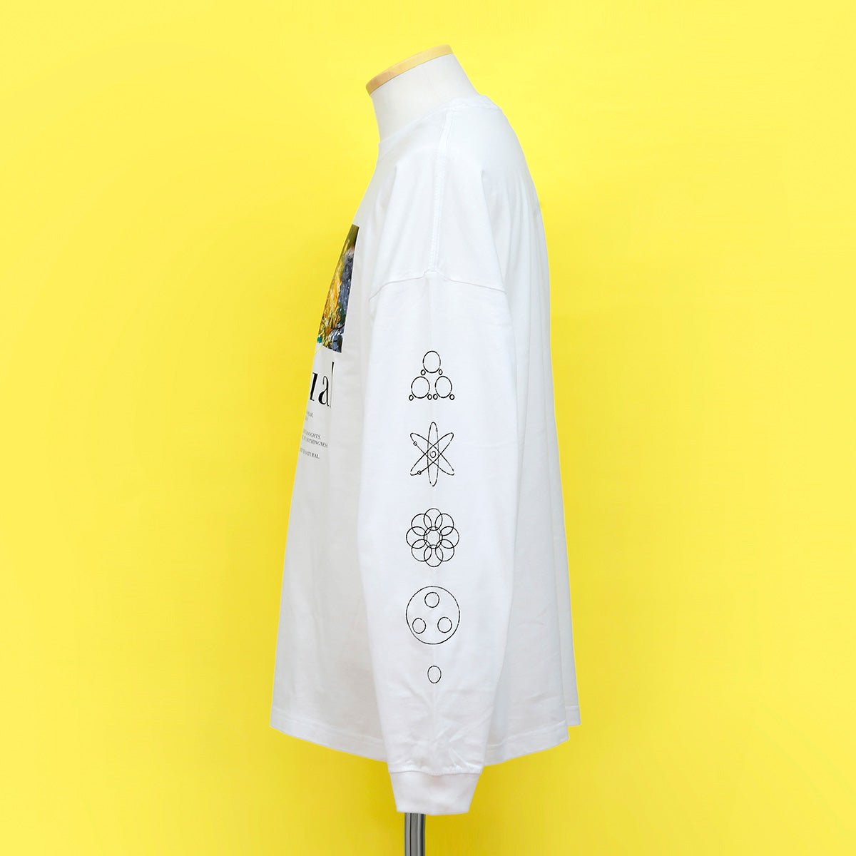 「Residual」ビッグシルエットロングTシャツ