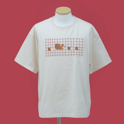 まんまるコーギーと食パンTシャツ