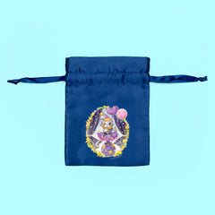 きらきら夜のねこちゃんきんちゃく