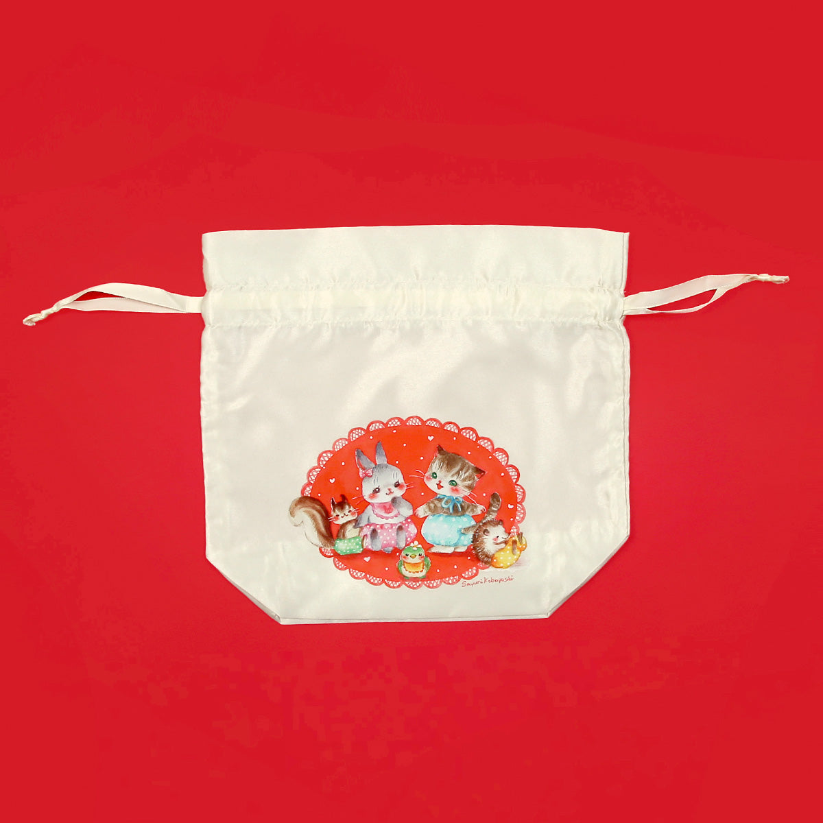 ひらひら赤ちゃんきんちゃくポーチ