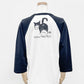 Raglan 3/4 sleeve T-shirt