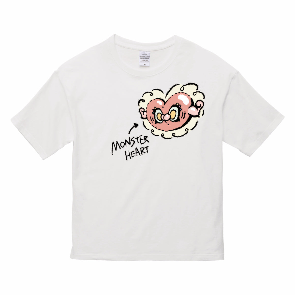 無敵メンタルちゃん「勇気が出るTシャツ」プリントT