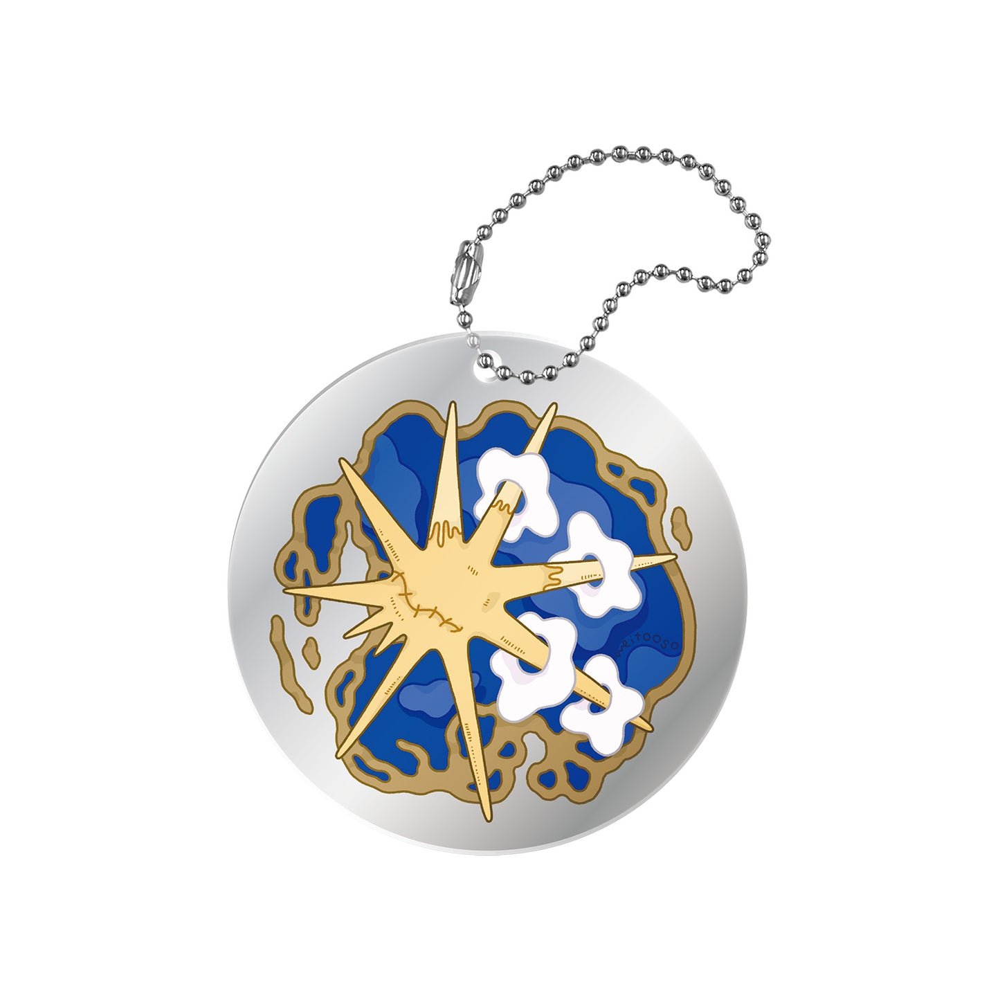 アクキー付きトートバック