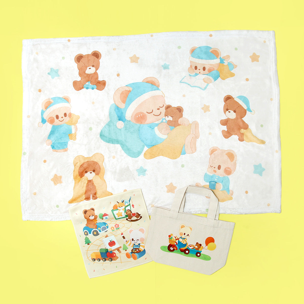 くまのケットとおでかけトート