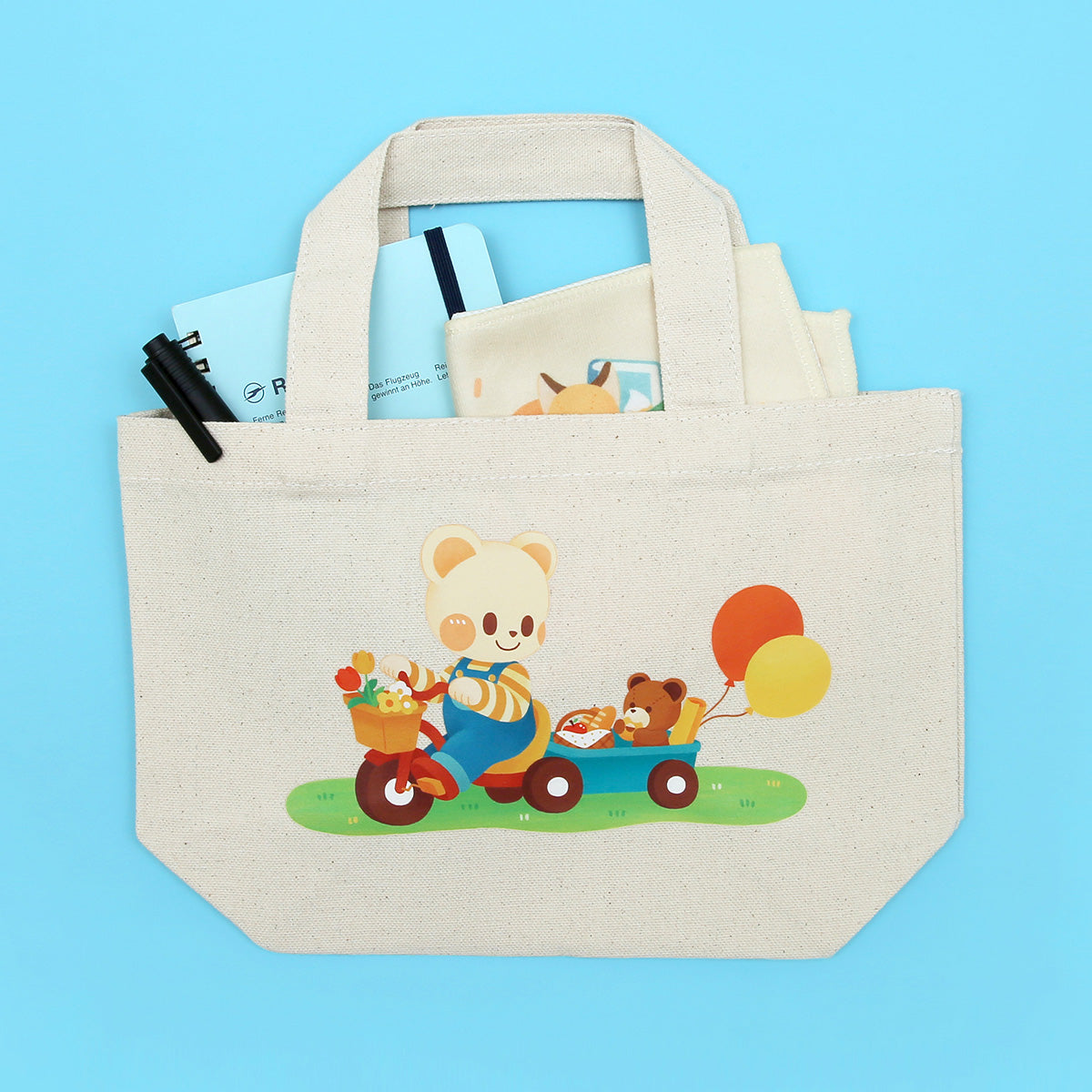 くまのケットとおでかけトート