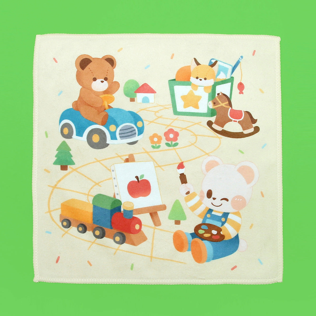 くまのケットとわくわくハンドタオル