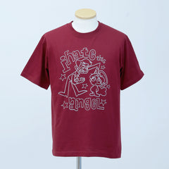 Tシャツ①バーガンディ