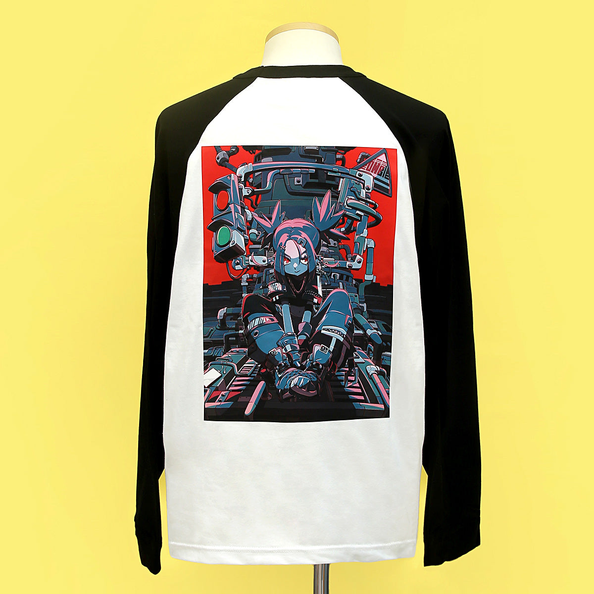 MADラグラン長袖Tシャツ