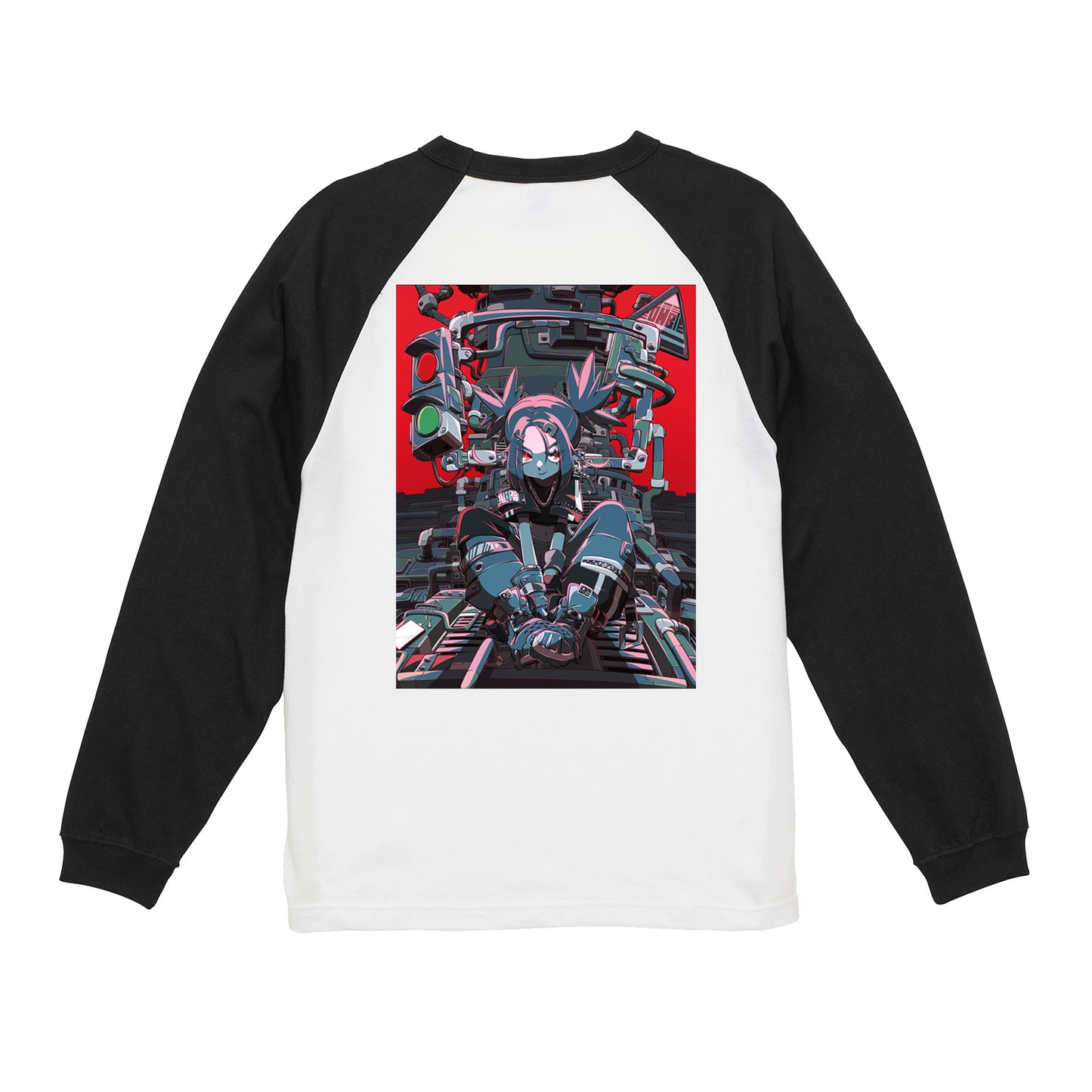 MADラグラン長袖Tシャツ