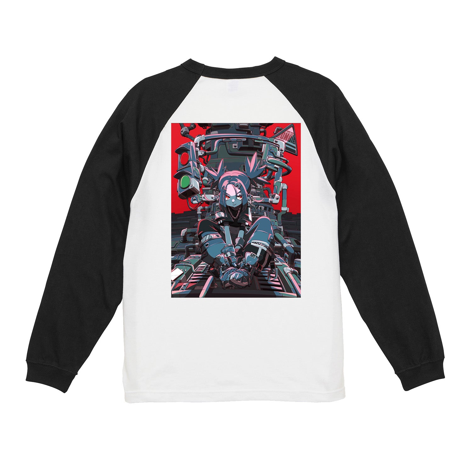 MADラグラン長袖Tシャツ