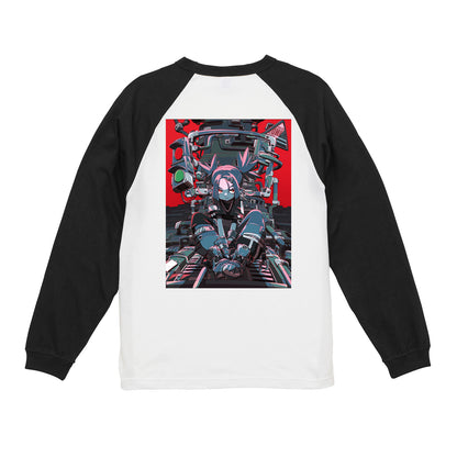 MADラグラン長袖Tシャツ