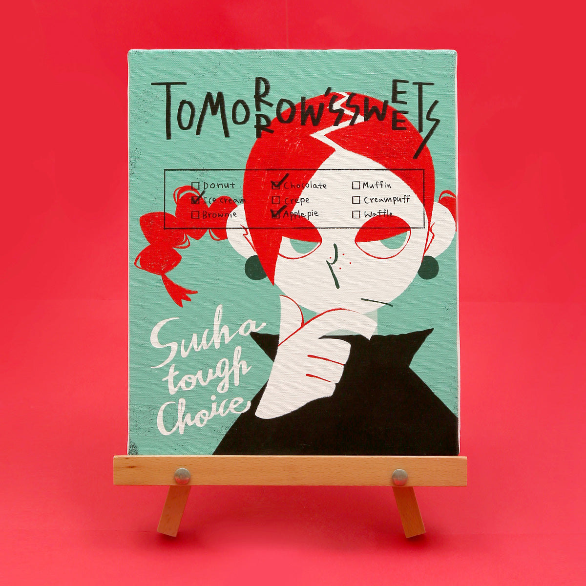 明日のおやつについて