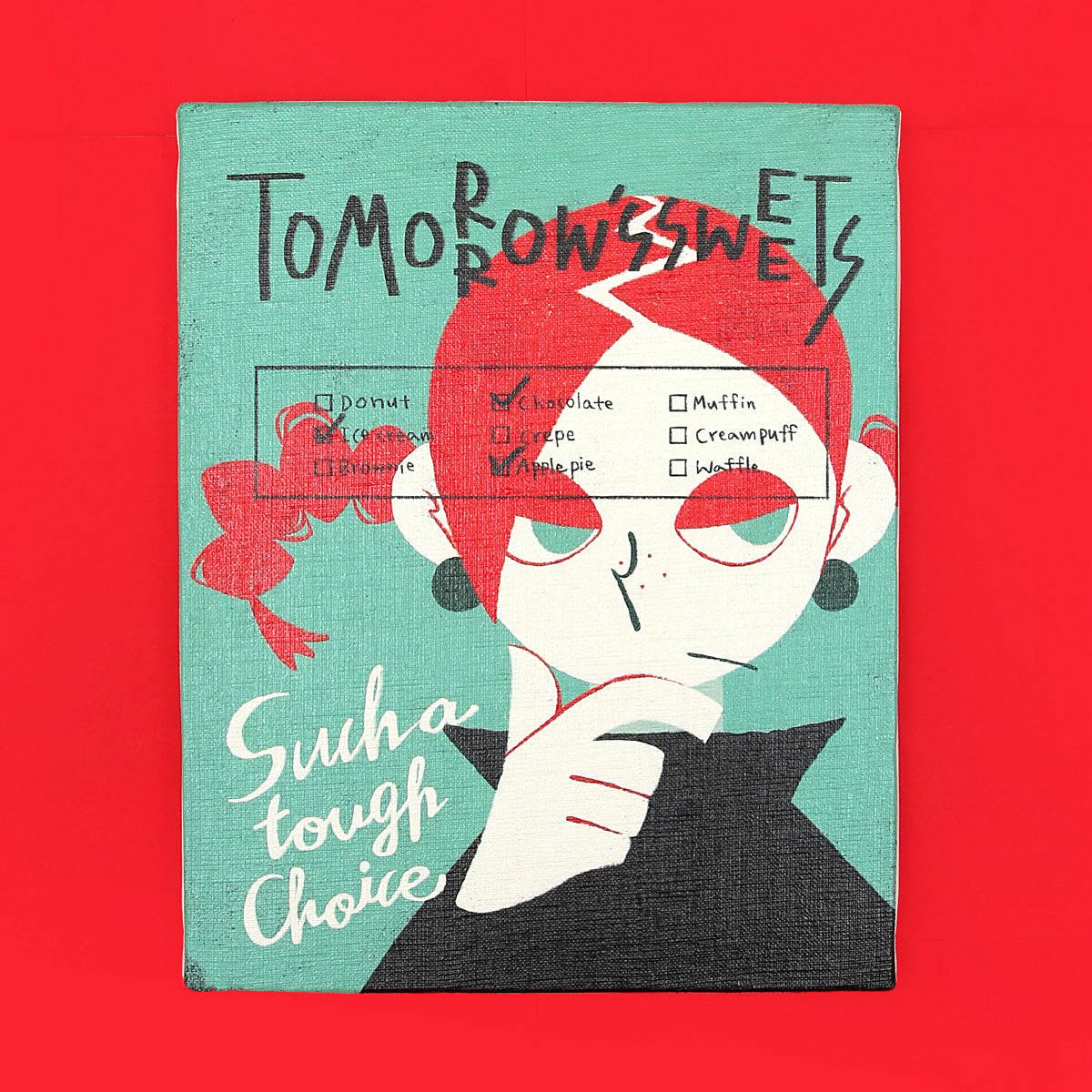 明日のおやつについて