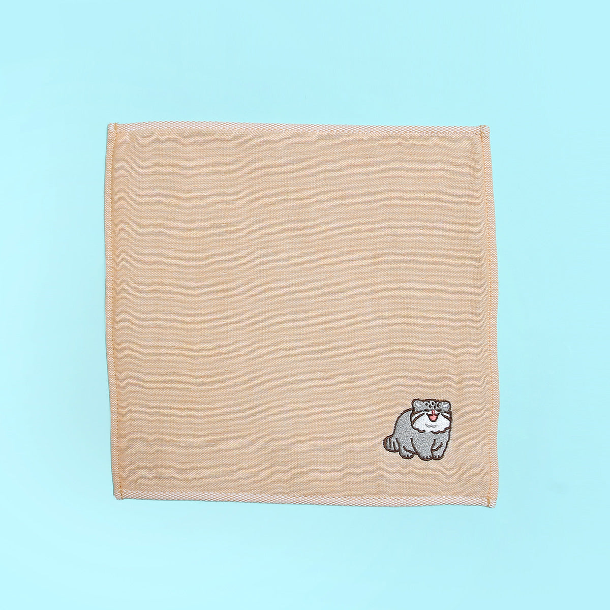 ハンカチ（マヌルネコ）