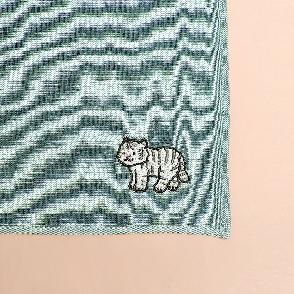 ハンカチ（ホワイトタイガー）