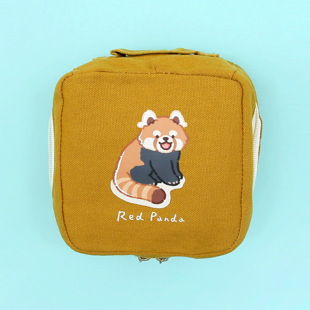 スクエアポーチS（レッサーパンダ）