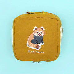 スクエアポーチS（レッサーパンダ）