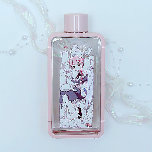 天使メイドとねこのボトル