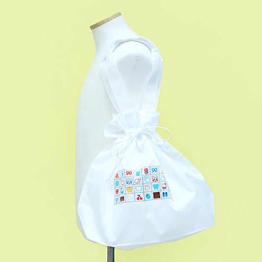 いぬねこフリルトートバッグ