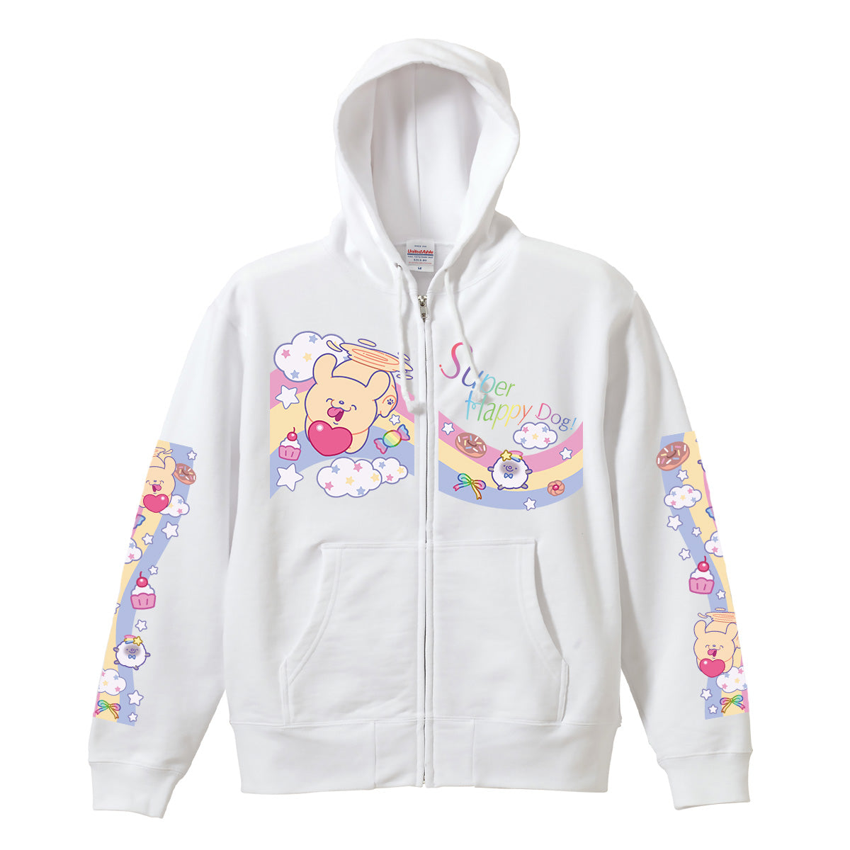 スーパーハッピージップパーカー