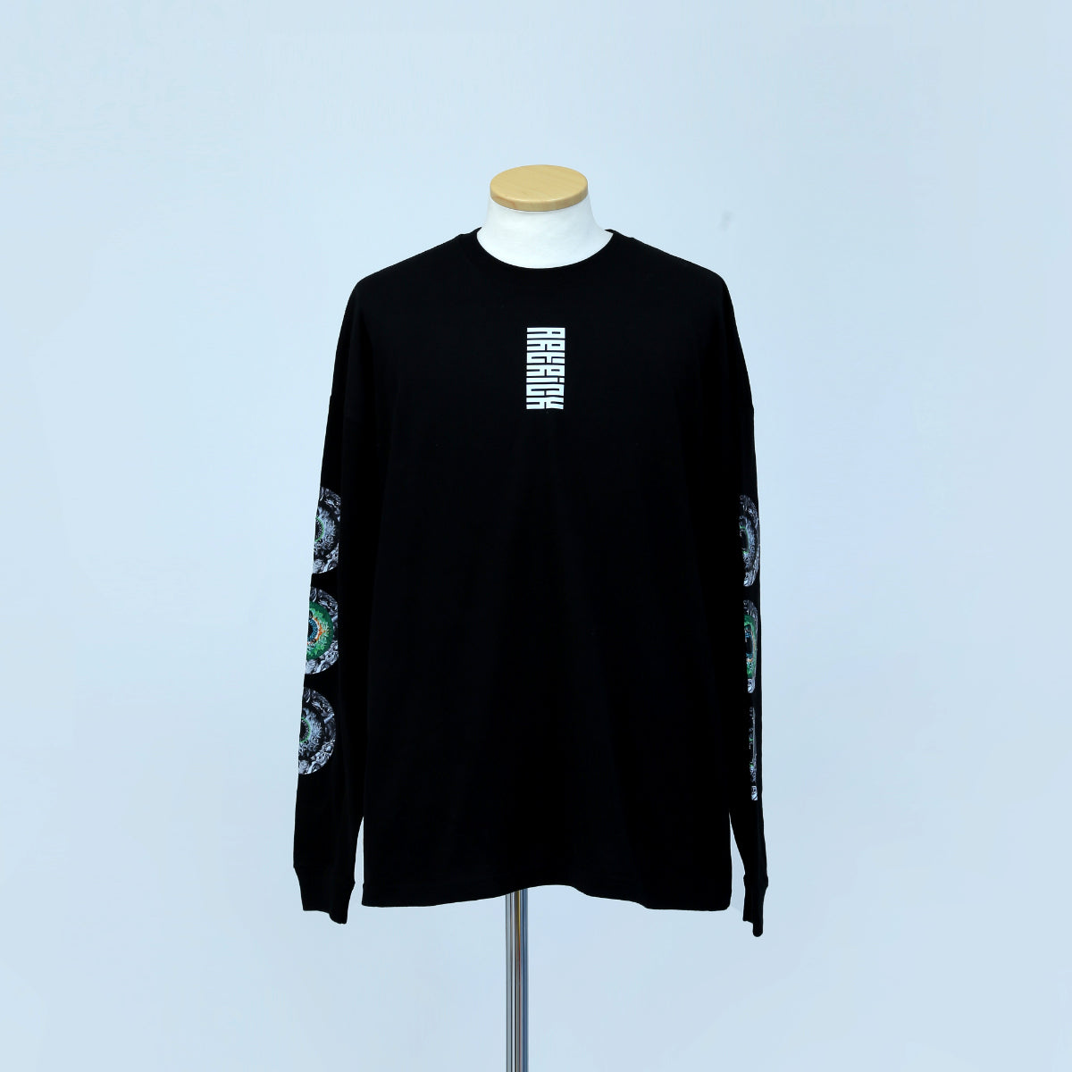 芸術奇術ビッグシルエット長袖Tシャツ