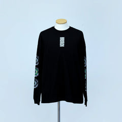 芸術奇術ビッグシルエット長袖Tシャツ